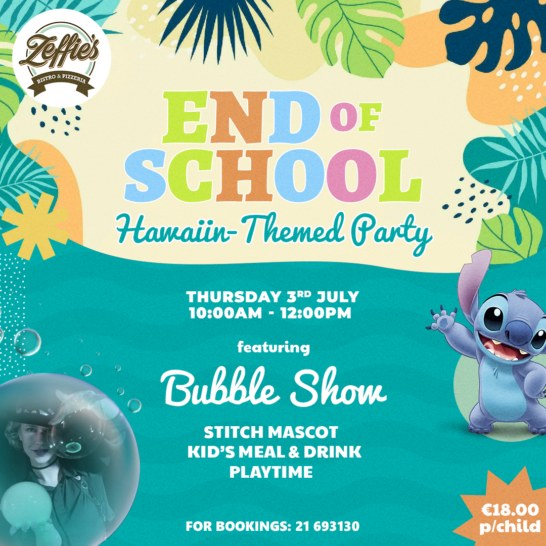 End of School Party 03/07 10am