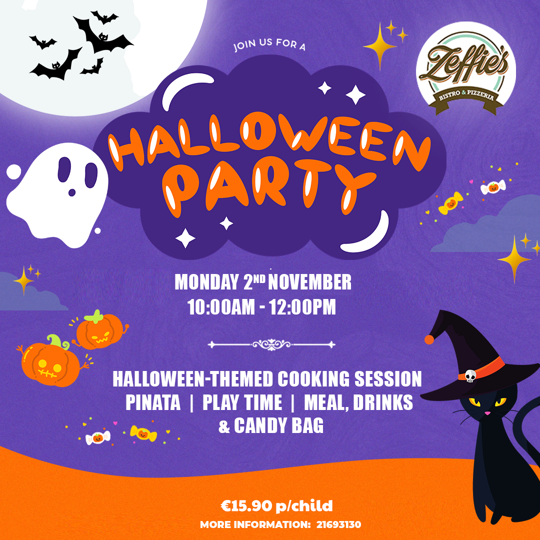 Halloween Party 2 Nov 10am